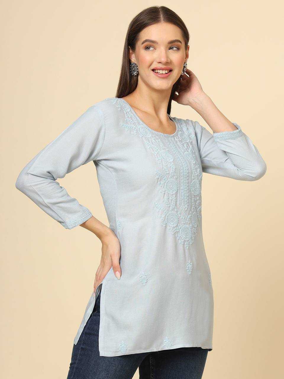 YNF REYON RVL Rayon WHOLESALE KURTI MANUFACTURER